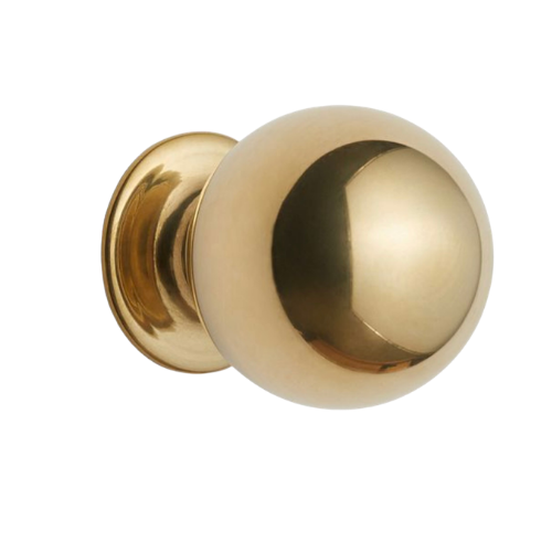 Shop Unlacquered Brass Ball Cabinet Knob