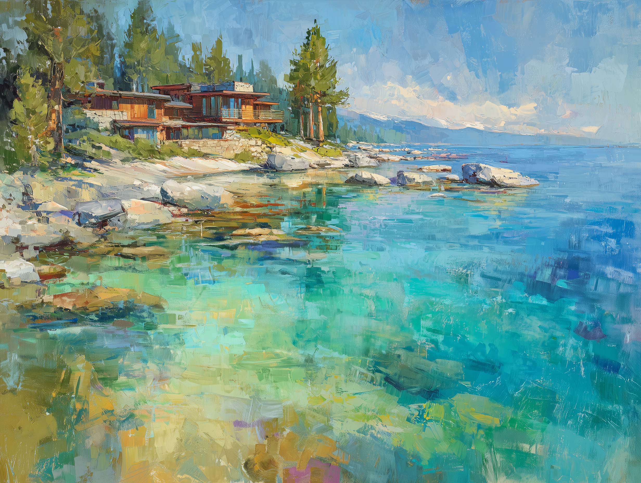 Lake Tahoe - Turquoise Edge, Open Water