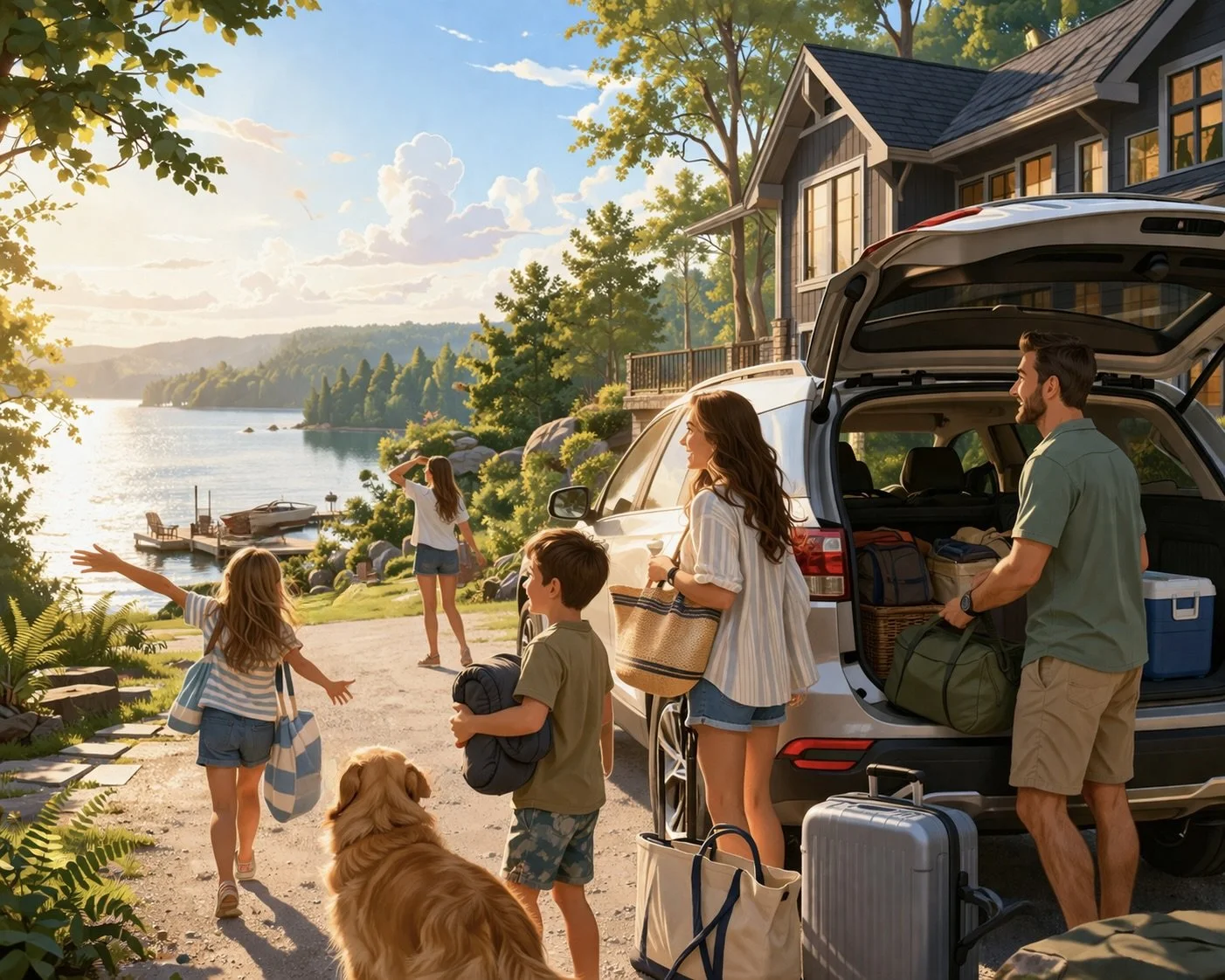 How to Keep That Summer Lakehouse Feeling All Year Long