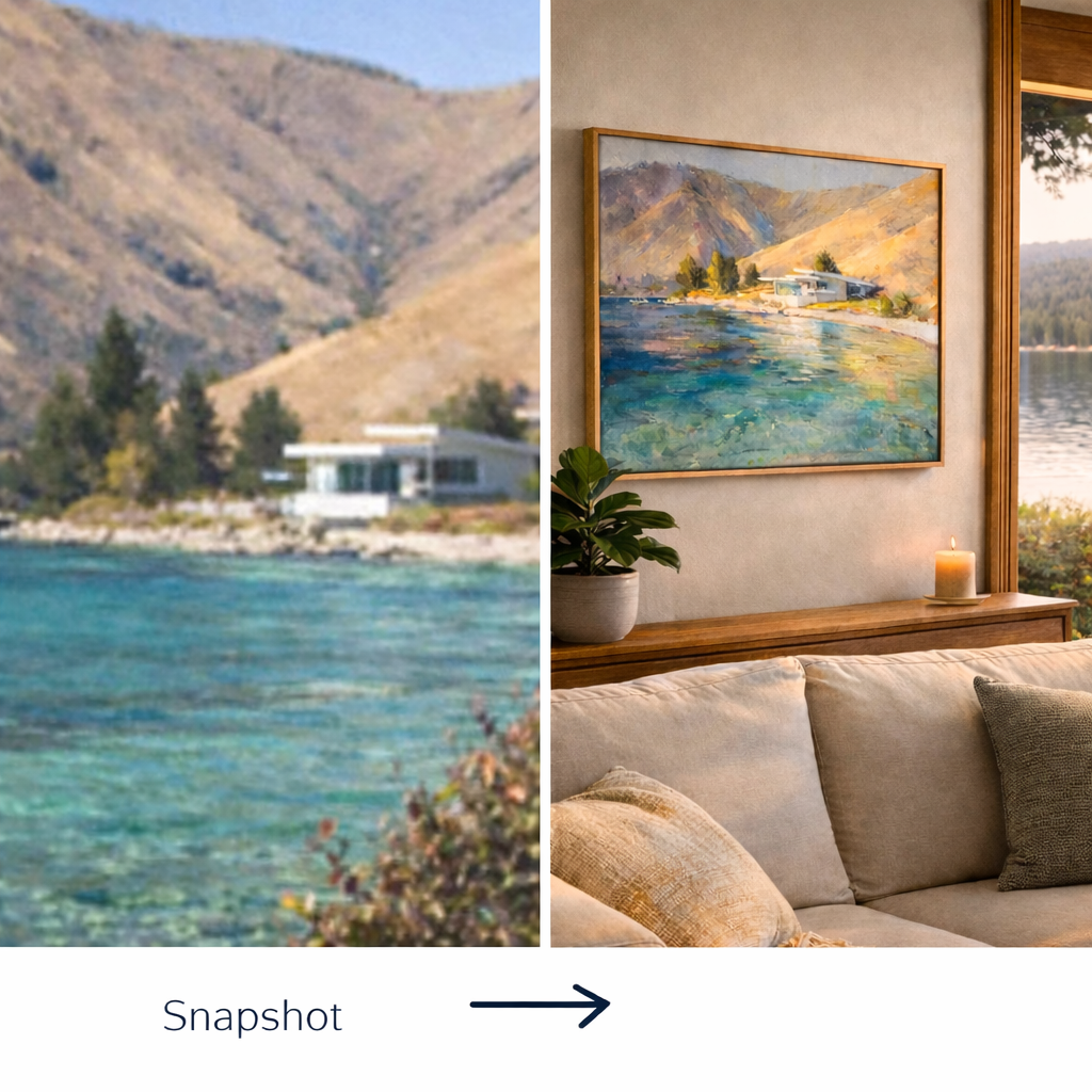 Can You Turn a Photo of a House Into Artwork?