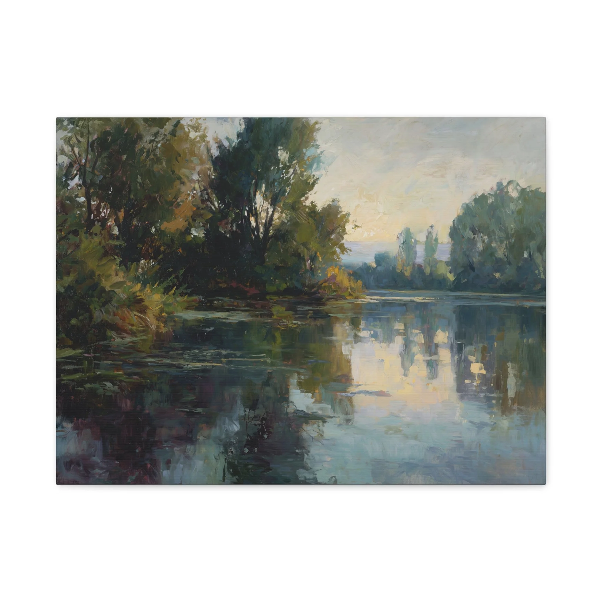 Evening Light in the Water — Reflected Light
