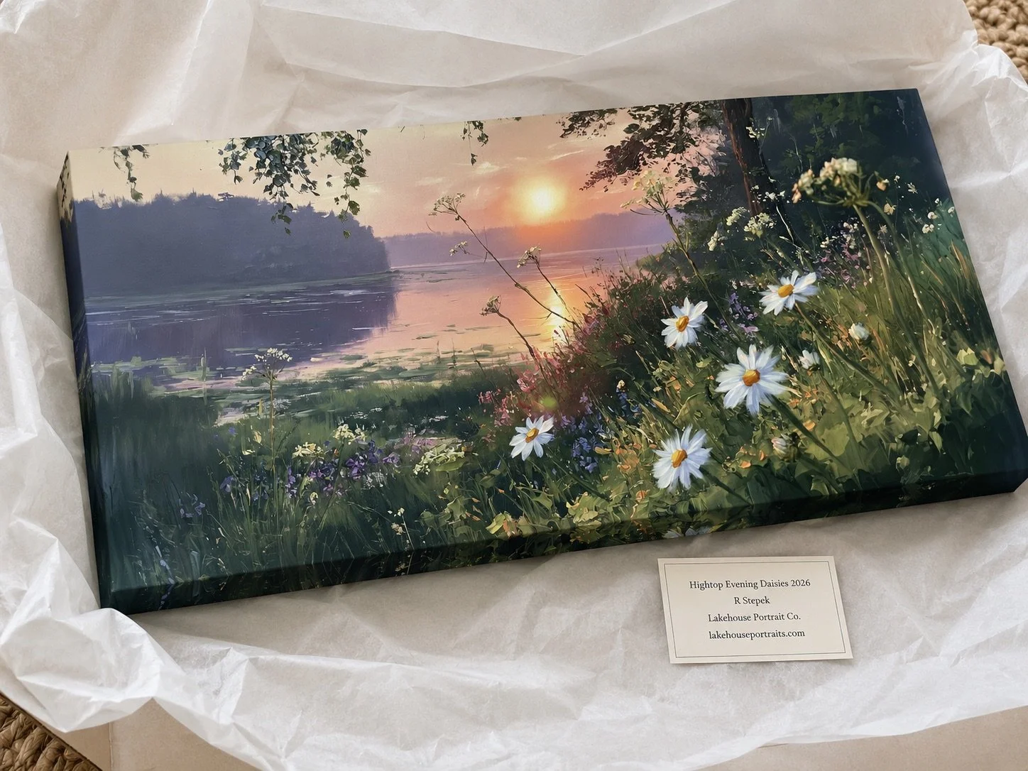 SAMPLE RStepek 2026 - High Top Evening Daisies 40x20 canvas.jpeg