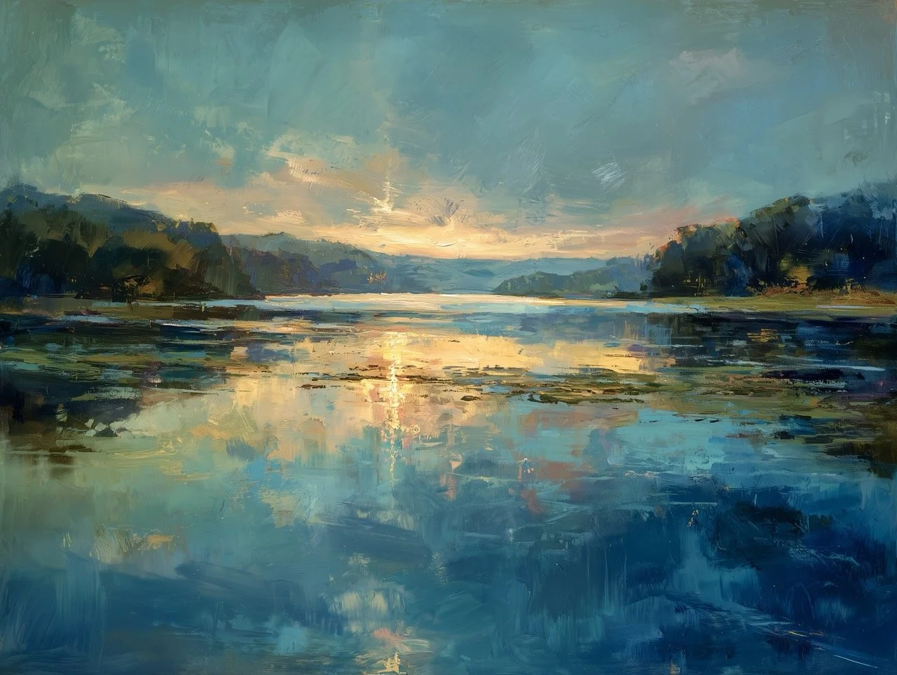 Blue-Gold Stillness — Reflected Light Large.jpeg