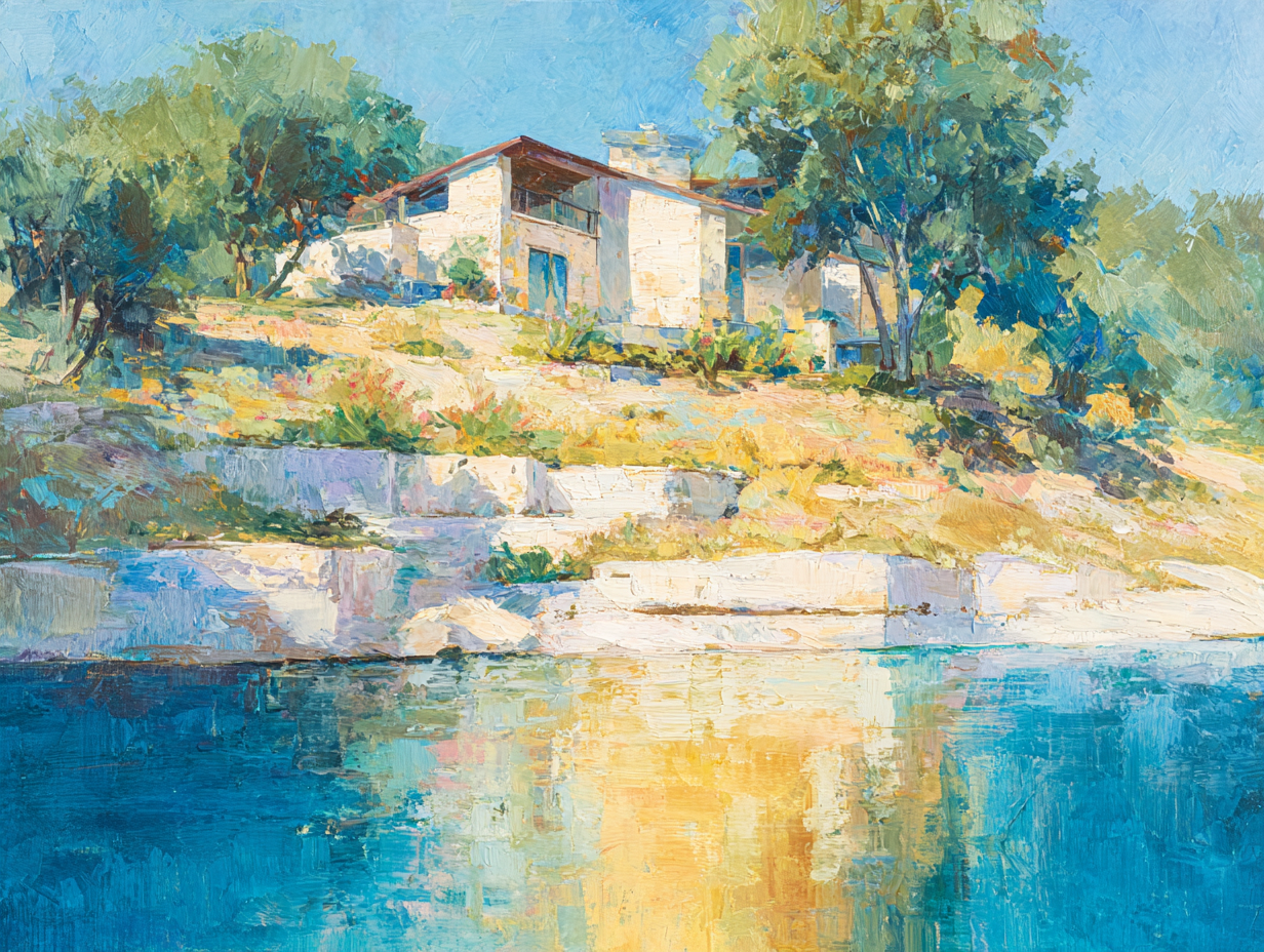 Lake Austin — Warm Edge of Summer Light