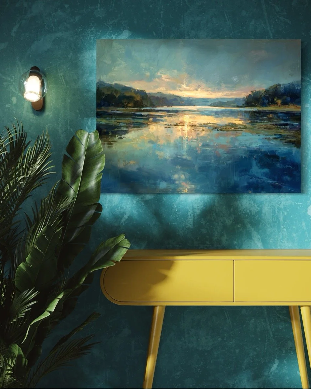 Blue-Gold Stillness — Reflected Light_Detail2_mockupdesk Large.jpeg