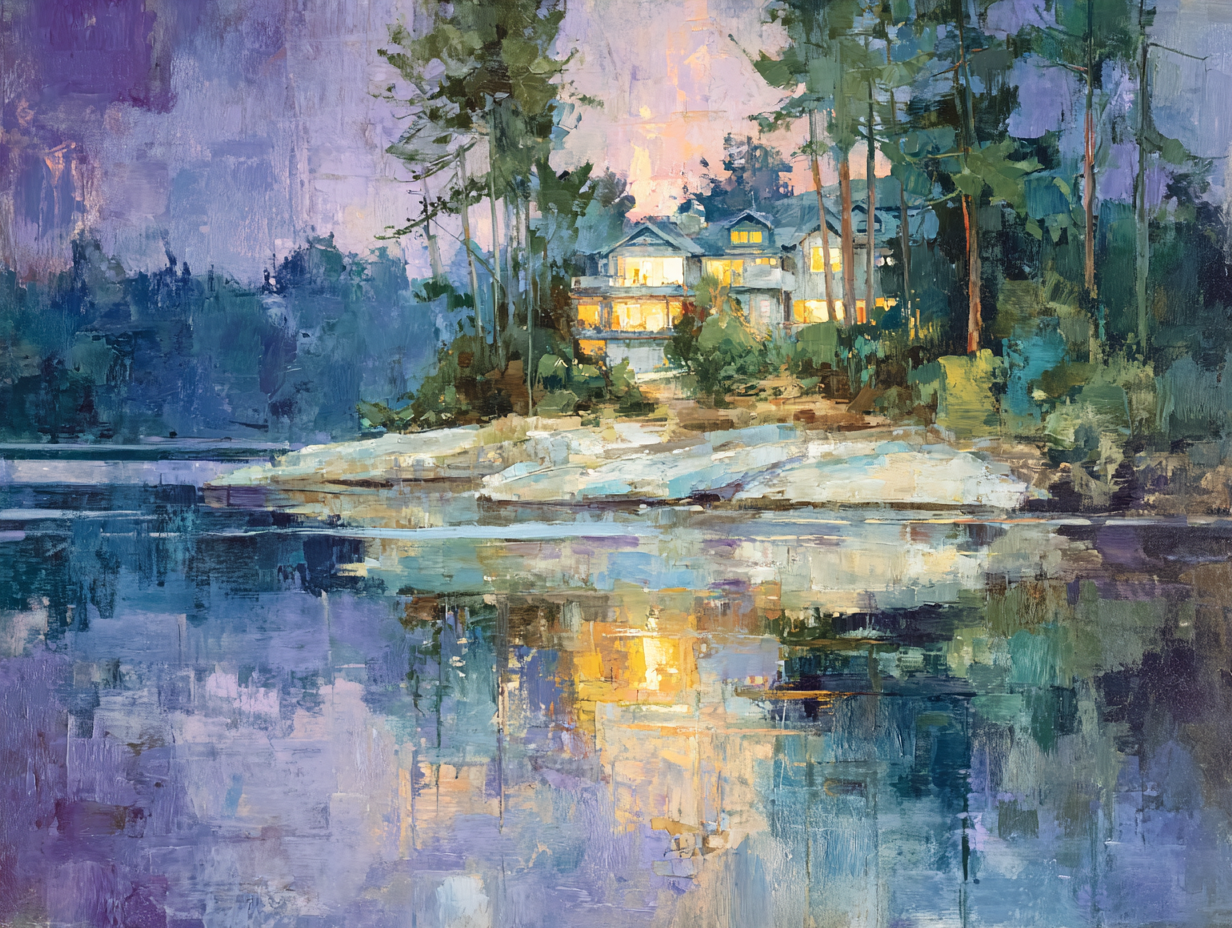 Lake George — Stillness with Fading Light