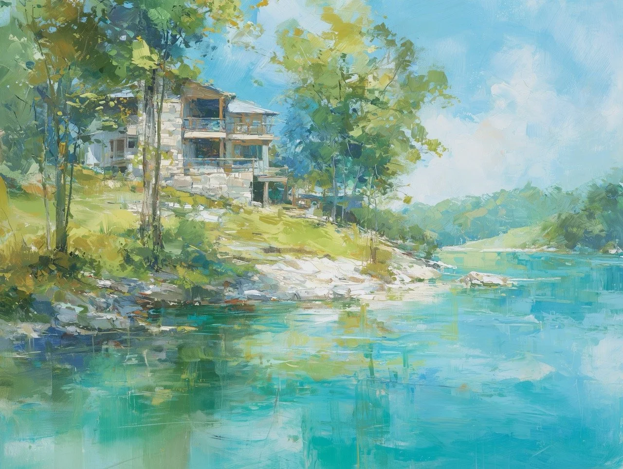 Norris Lake - Light Holding the Bank