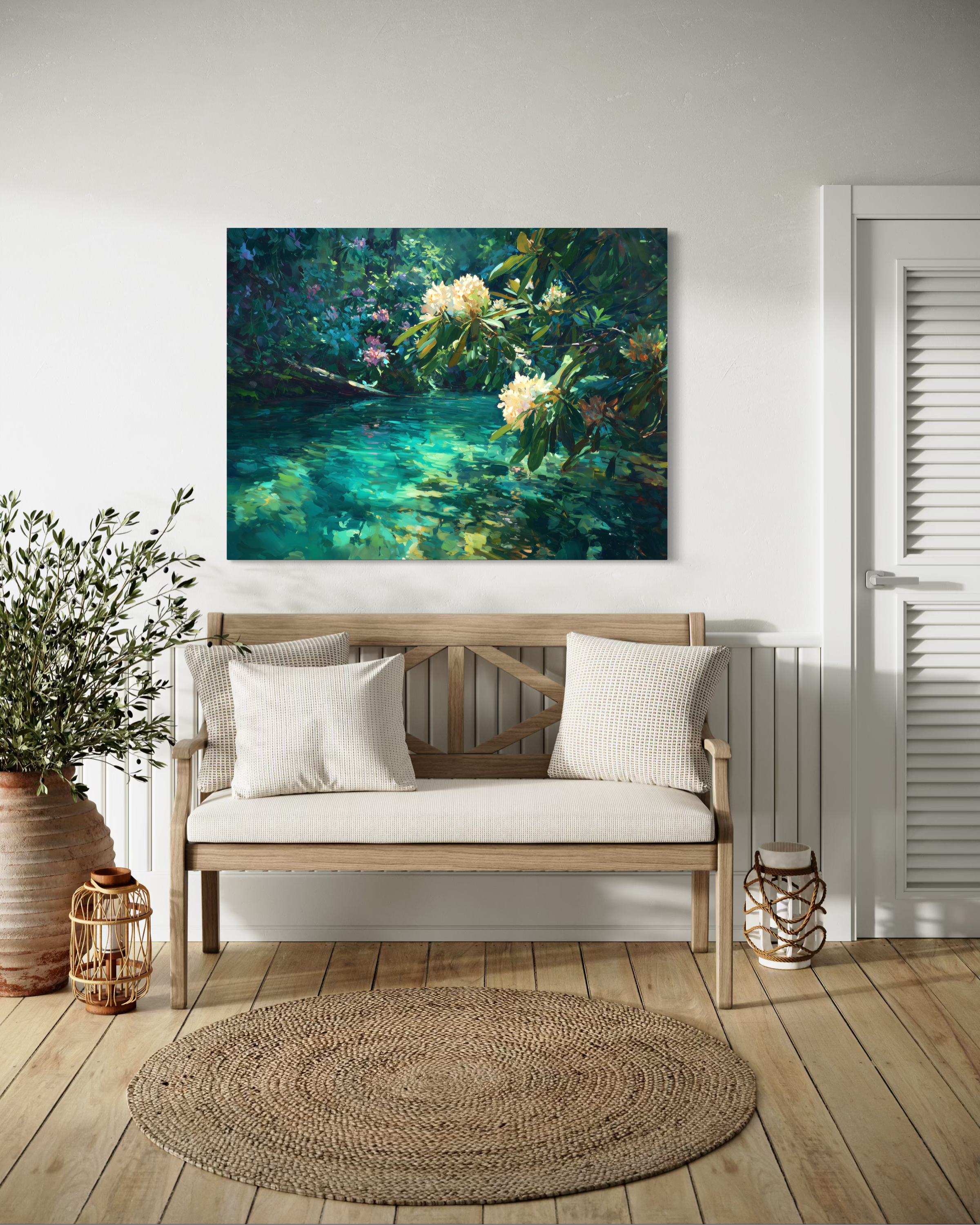 Rhododendron Cove in Filtered Light