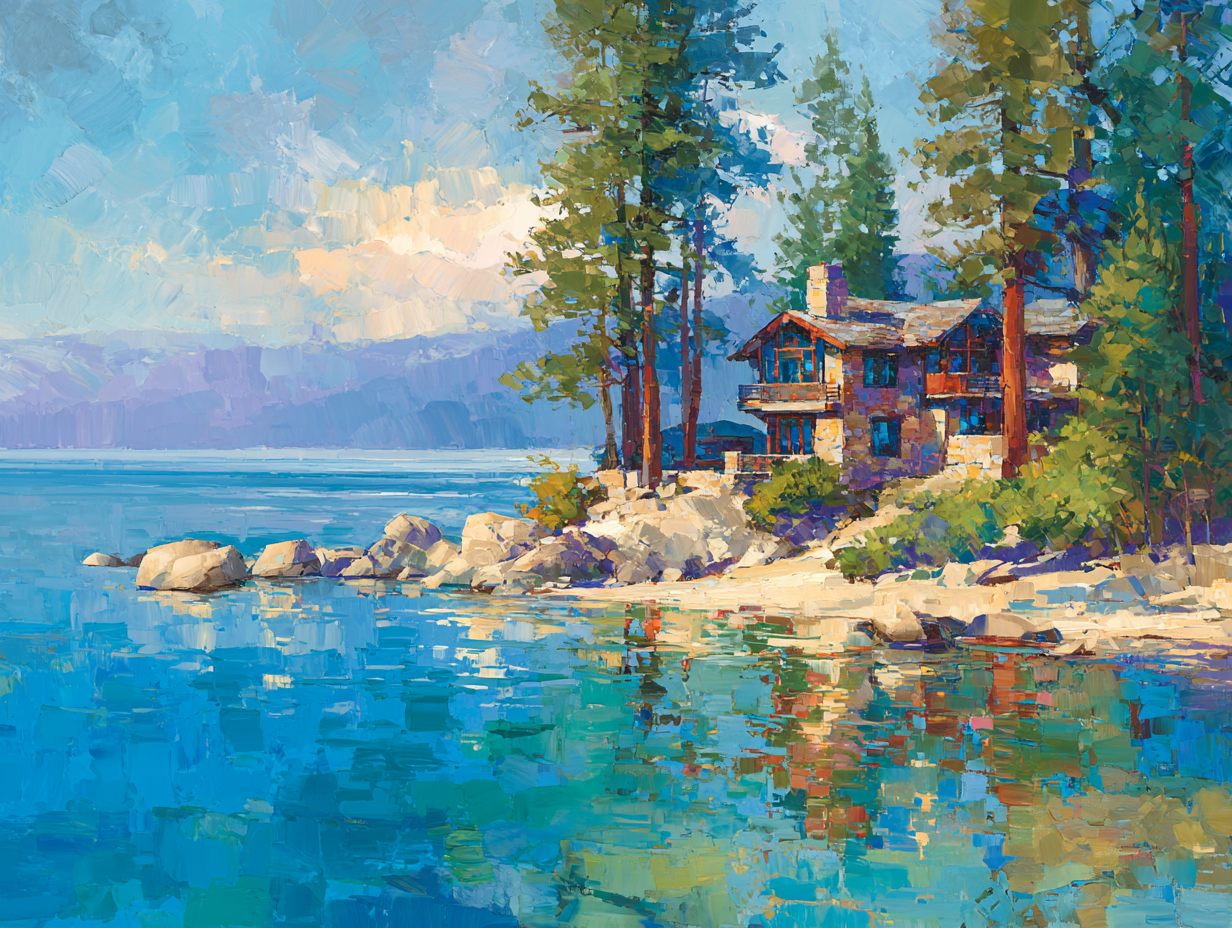 Lake Tahoe - Sunlit Point Retreat