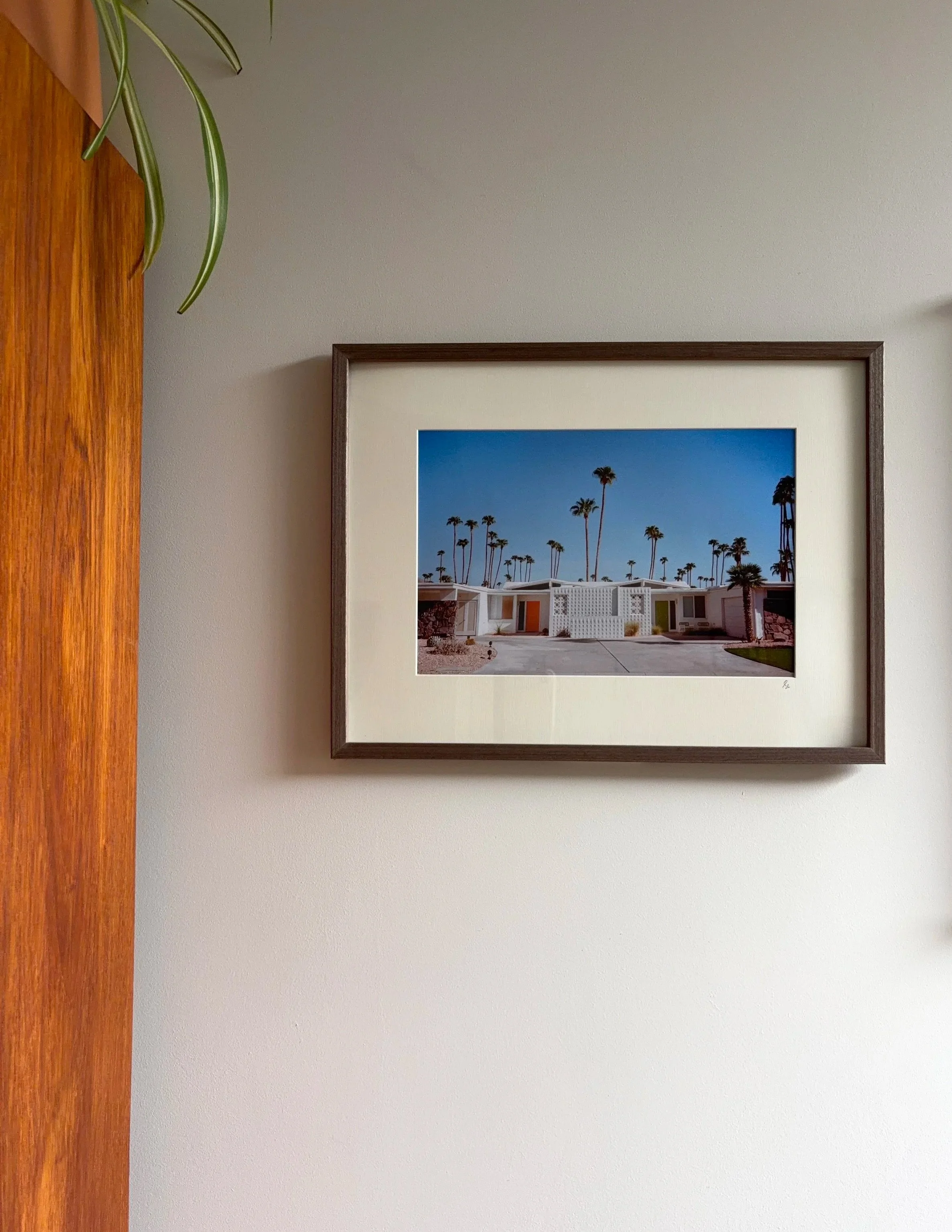 'Palm Springs Doors' framed 35mm print