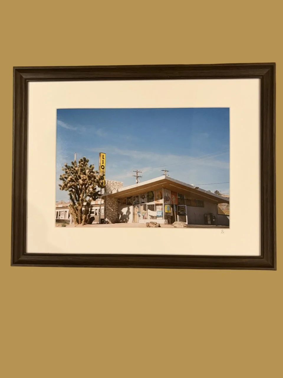'Palm Canyon Market' Framed 35mm Print