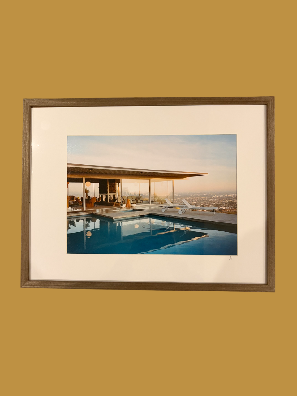'Stahl at Sunset' Framed 35mm Print