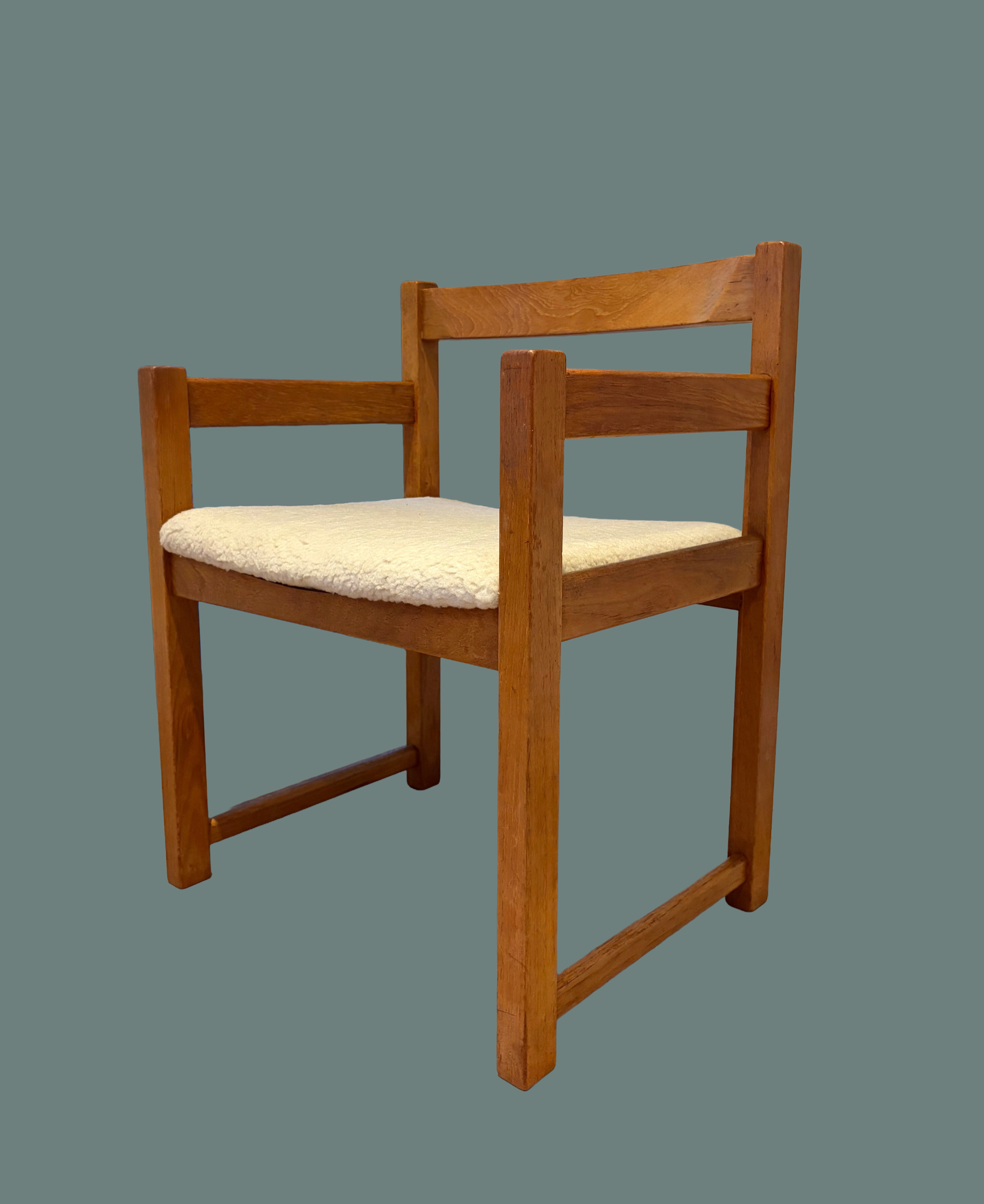 Pair of 'Asserbo' Børge Mogensen Mid Century Carver Dining Chairs