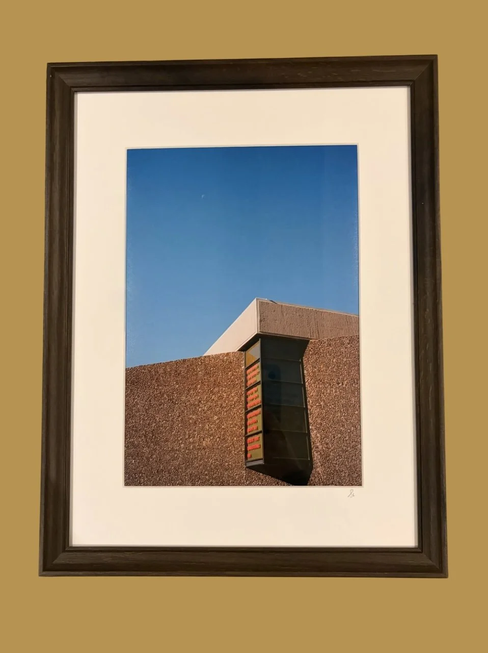 'Palm Springs Art Museum' Framed 35mm Print