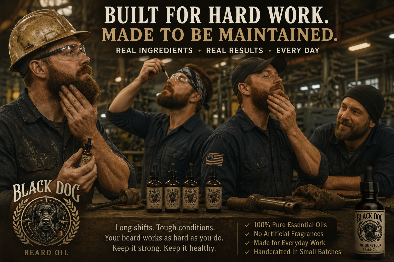 Beards and Factory Work: The Complete Guide to Protecting Your Beard on the Job.