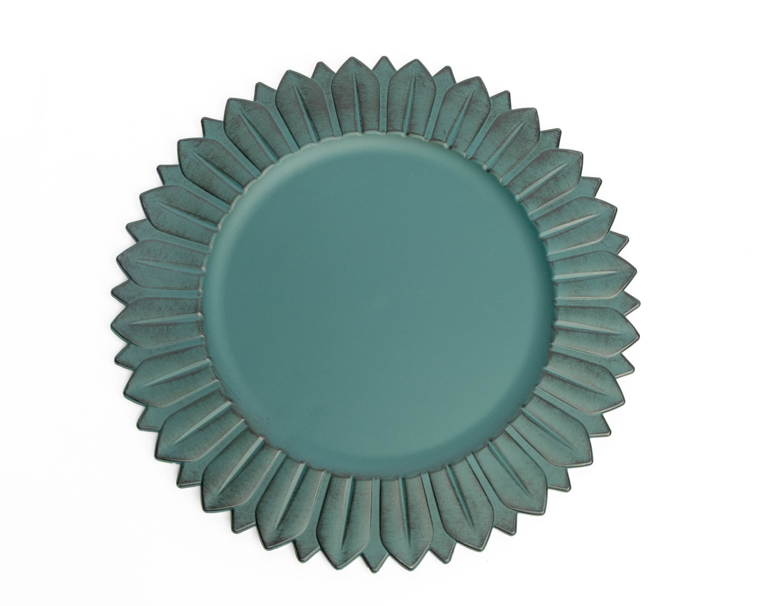 Turquoise Blue Sunflower $2.00