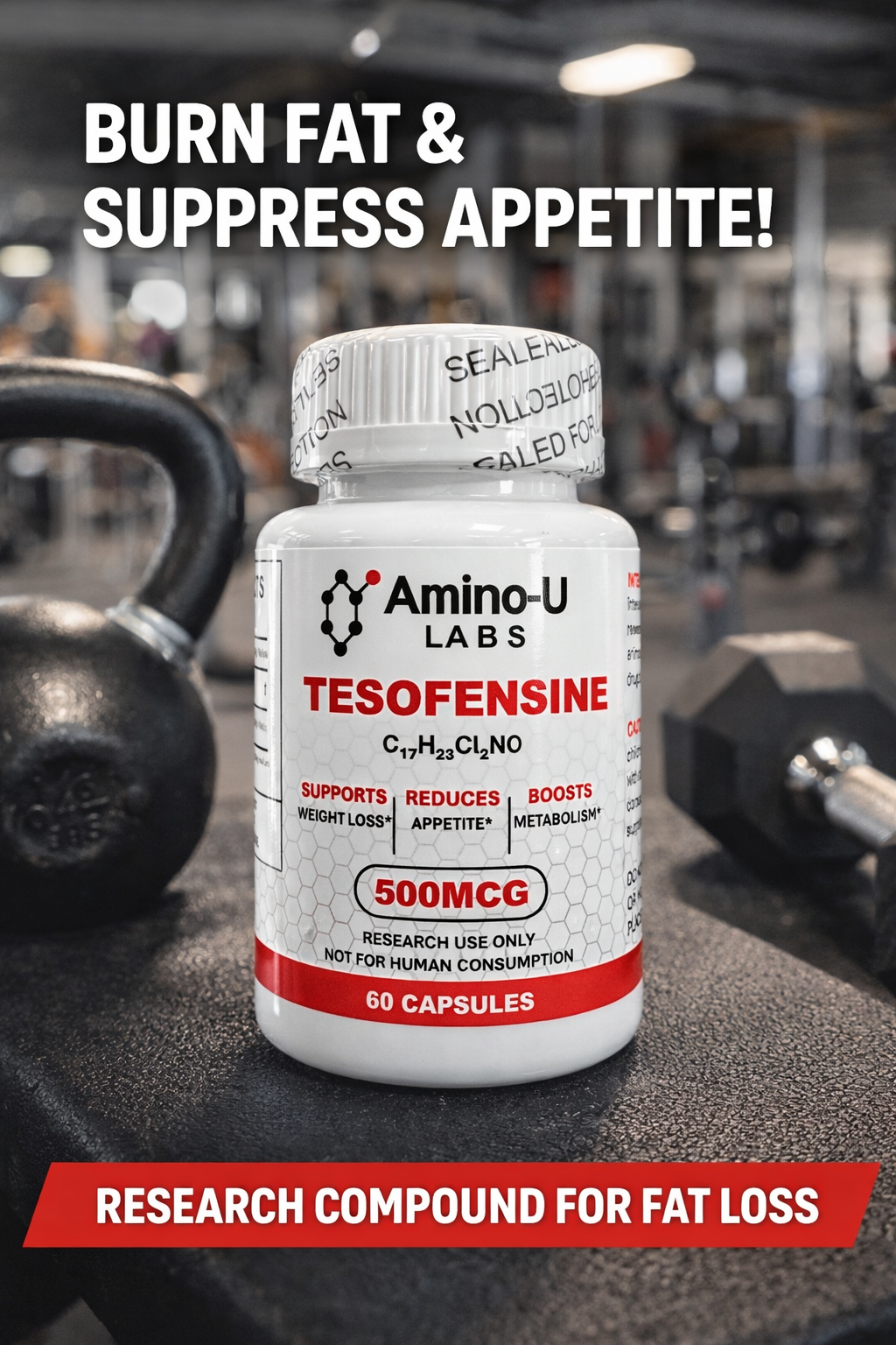 Tesofensine  500mcg 60 capsules