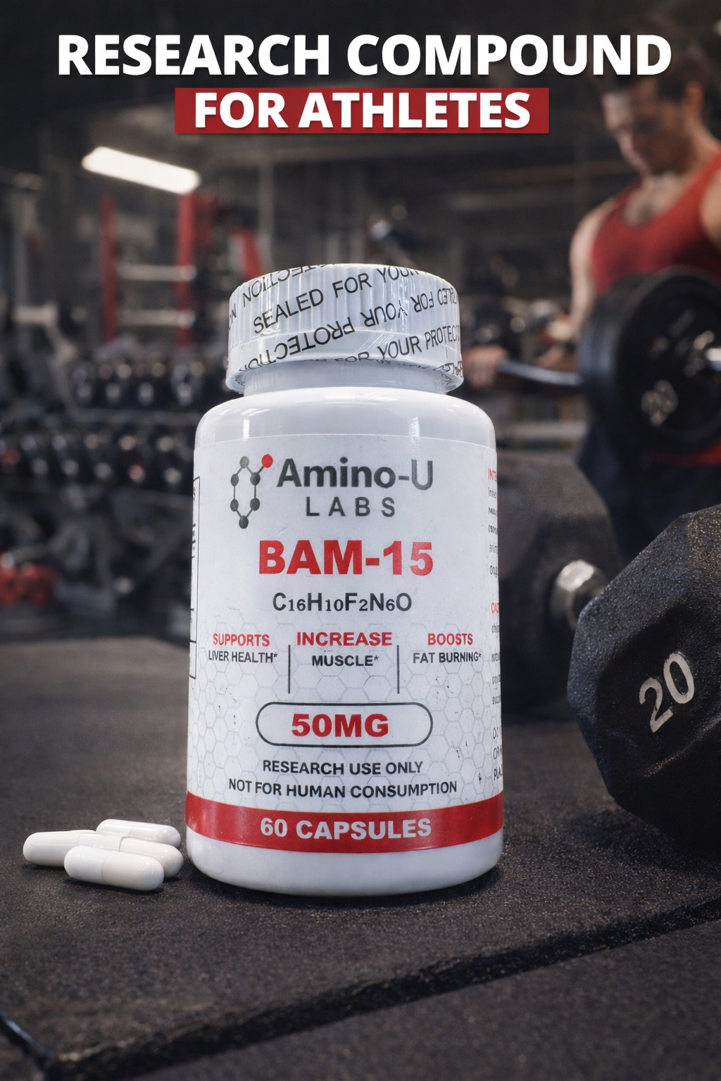 BAM-15 50MG 60 capsules