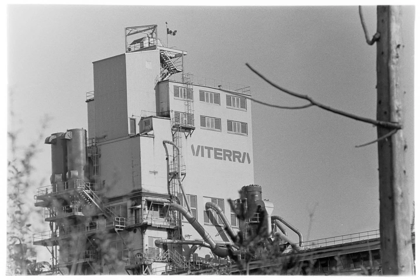 East Vancouver. Kodak Tri X 400, Canon FTB QL, Canon FD 135mm. I love the texture of the grain in the sky. @westenddarkroom