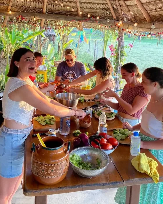 Mexican cooking class Sayulita local ranch