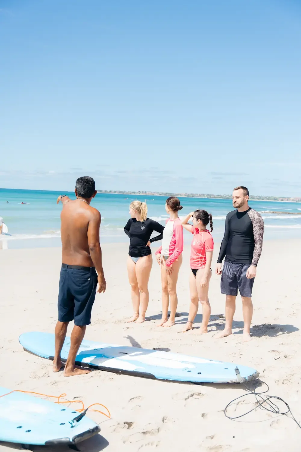 group surf lesson Sayulita Beach — Marea Surf School.webp