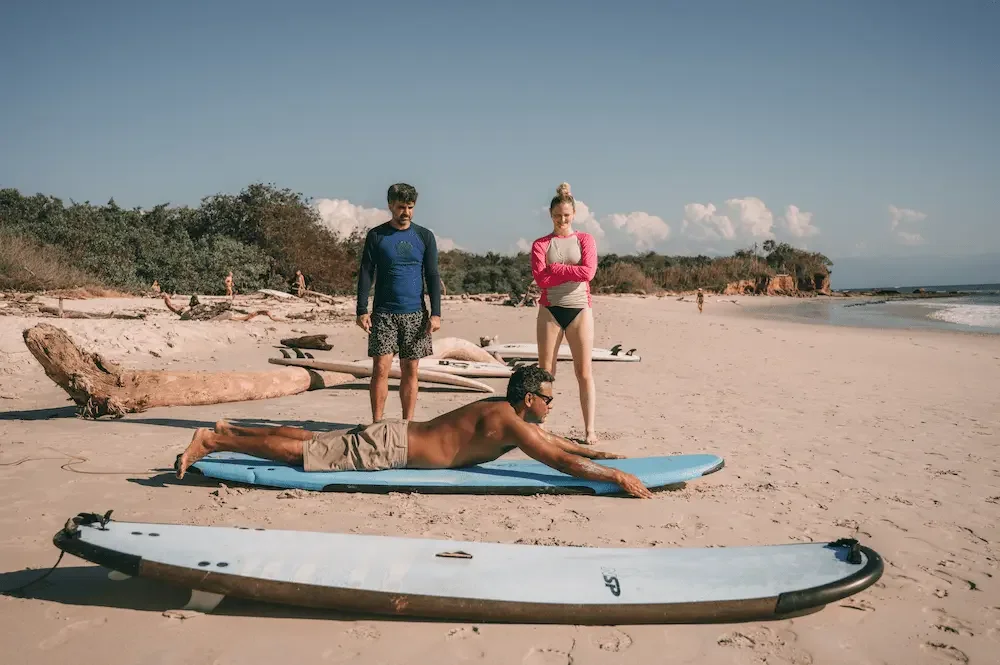 Surf Lesson La Lancha Marea surf school