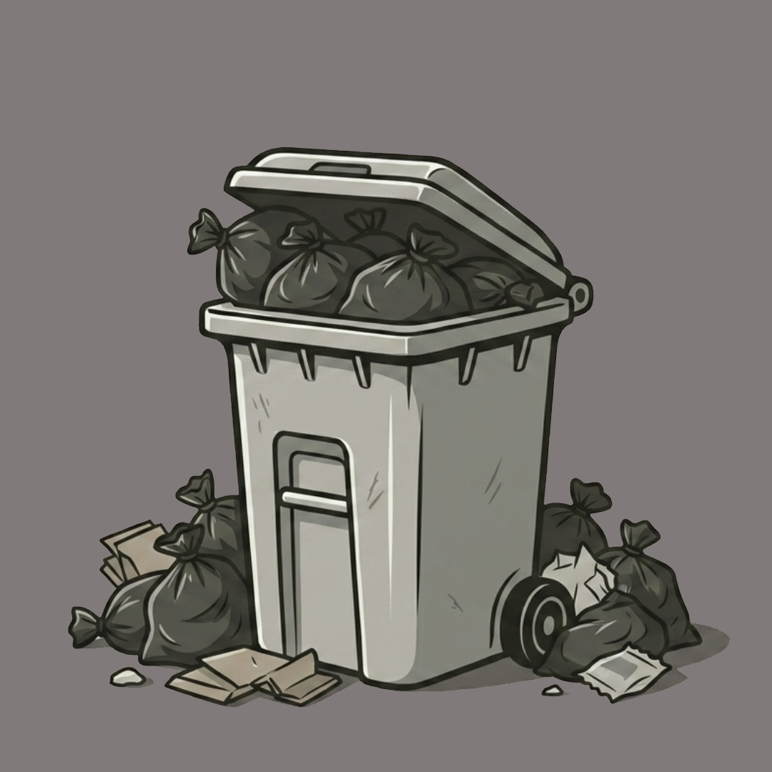 With Trash Butler's bin valet service, you can save on overflow charges.