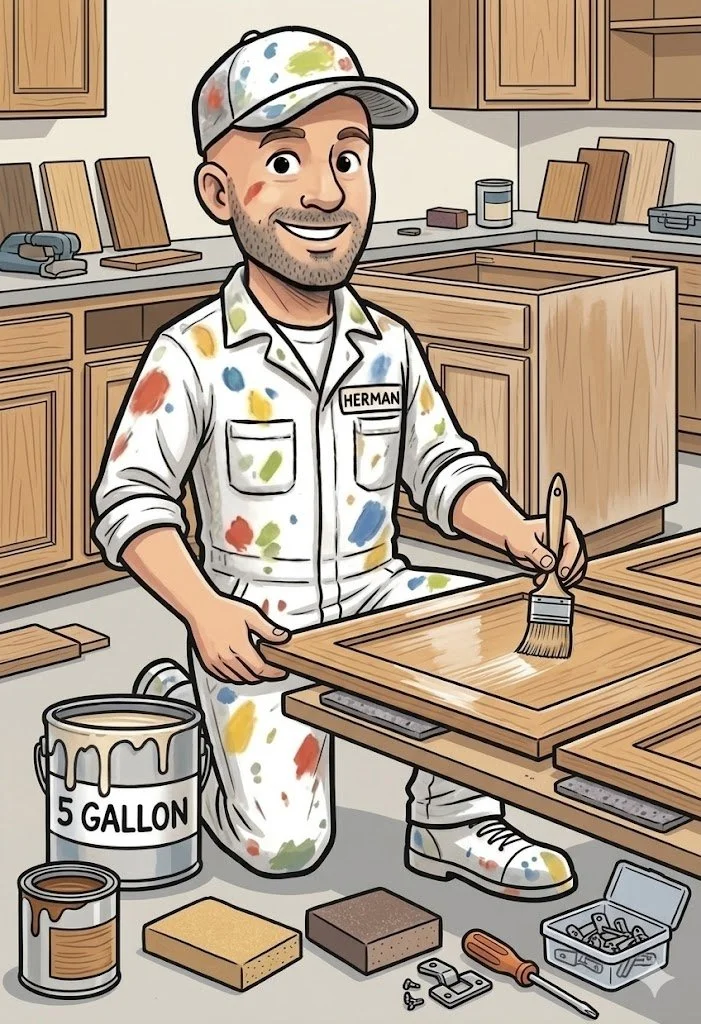 Cabinet Repair & Refinishing