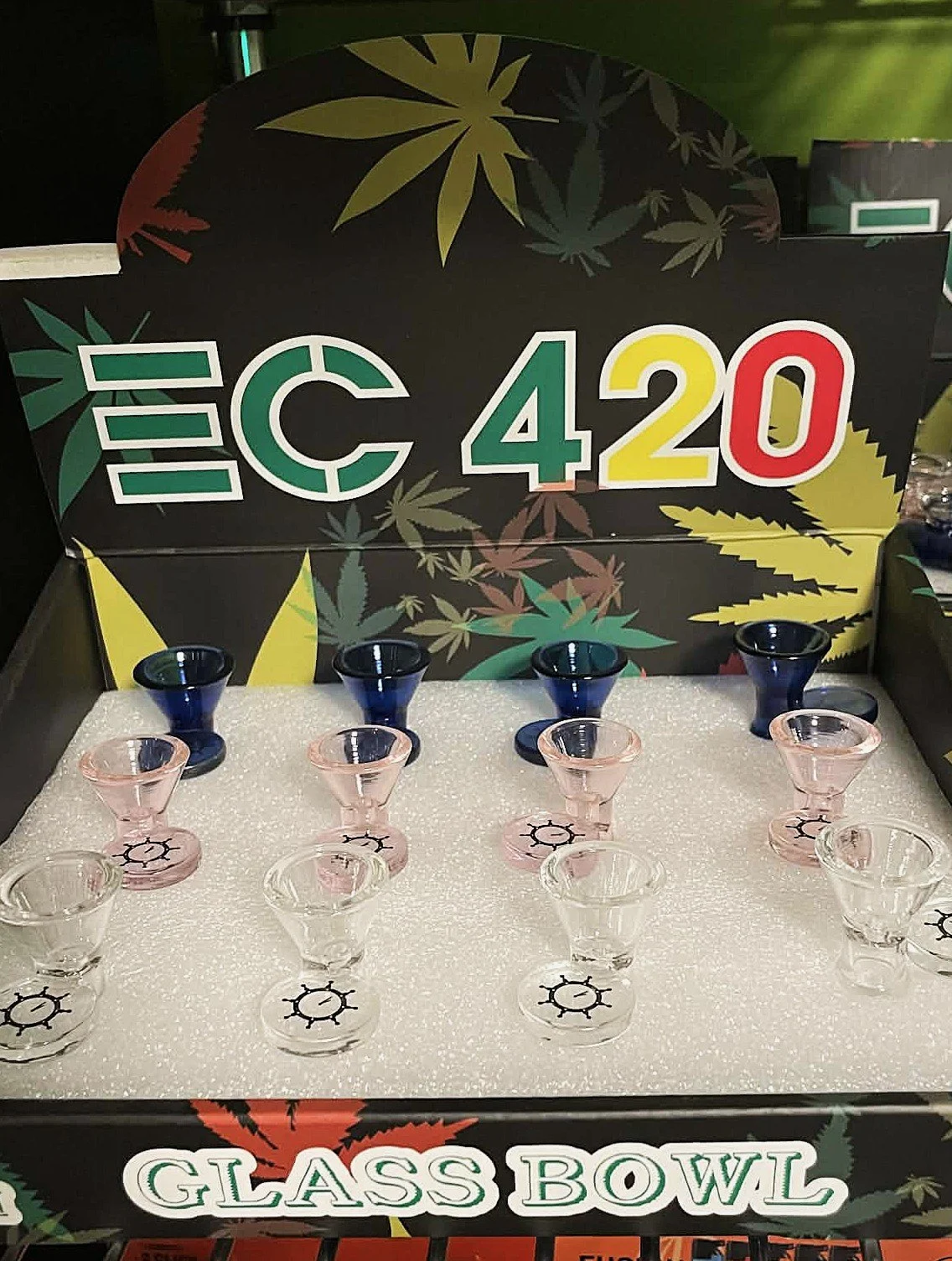 EC420 Glass Bowl Pack (Mixed Colours)