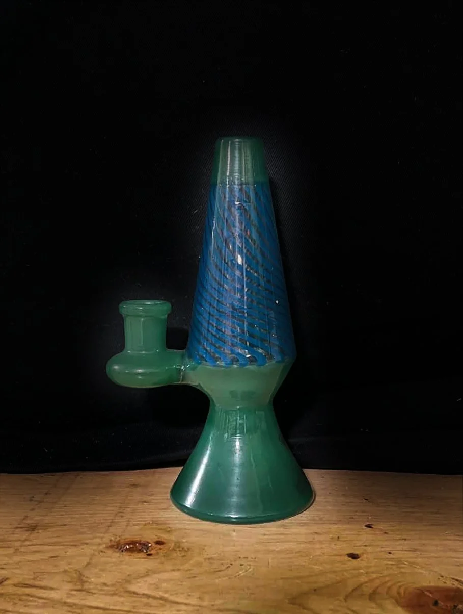 Mini Green Compact Bong