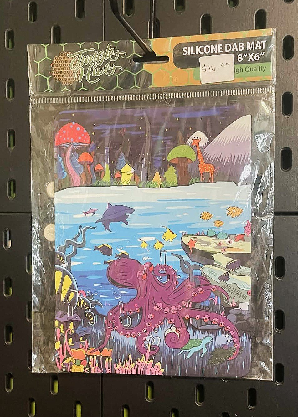 Jungle Hive Silicone Dab Mat (Octopus Design)