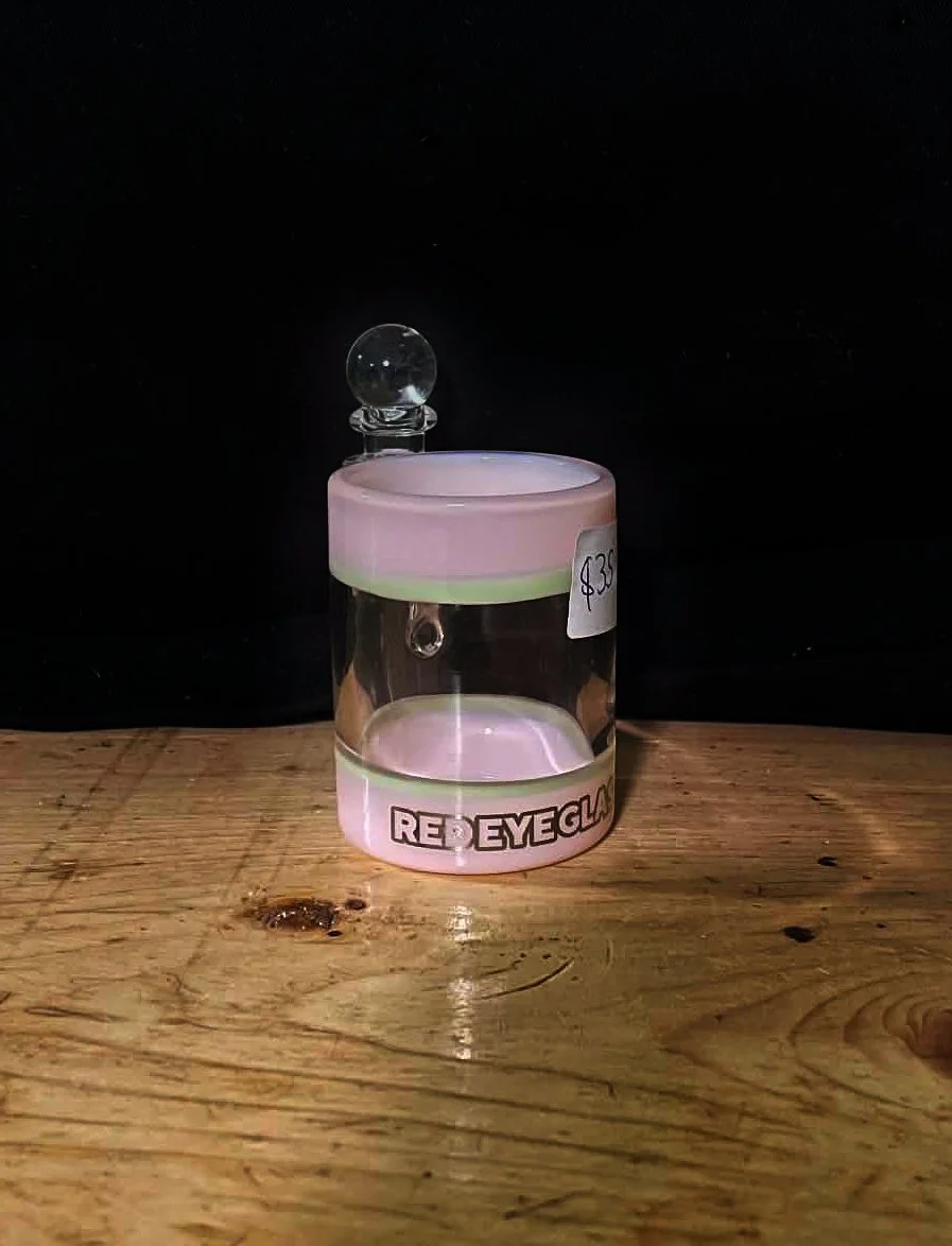 RedEyeGlass Pink Dab Accessory