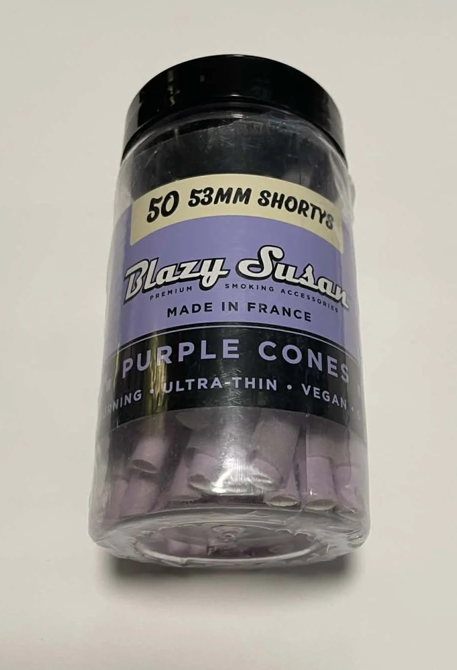 Blazy Susan Purple Cones (50 Pack, 53mm Shorty)