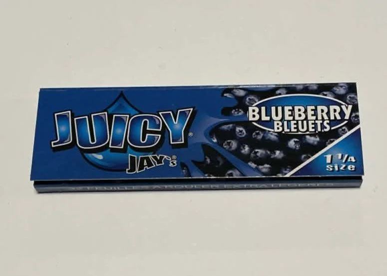 Juicy Jay’s Rolling Papers – Blueberry (1¼ Size)
