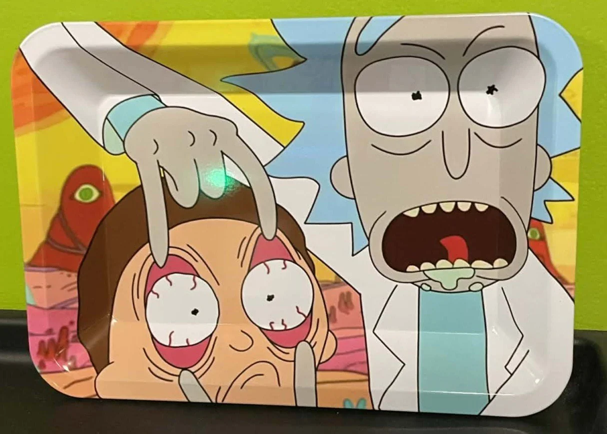 Rick & Morty Rolling Tray (Small)
