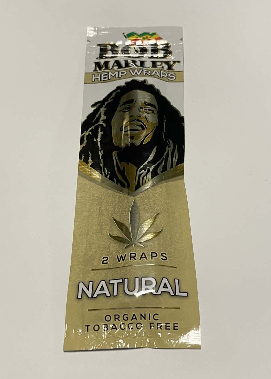 Bob Marley Hemp Wraps – Natural (2 Pack)