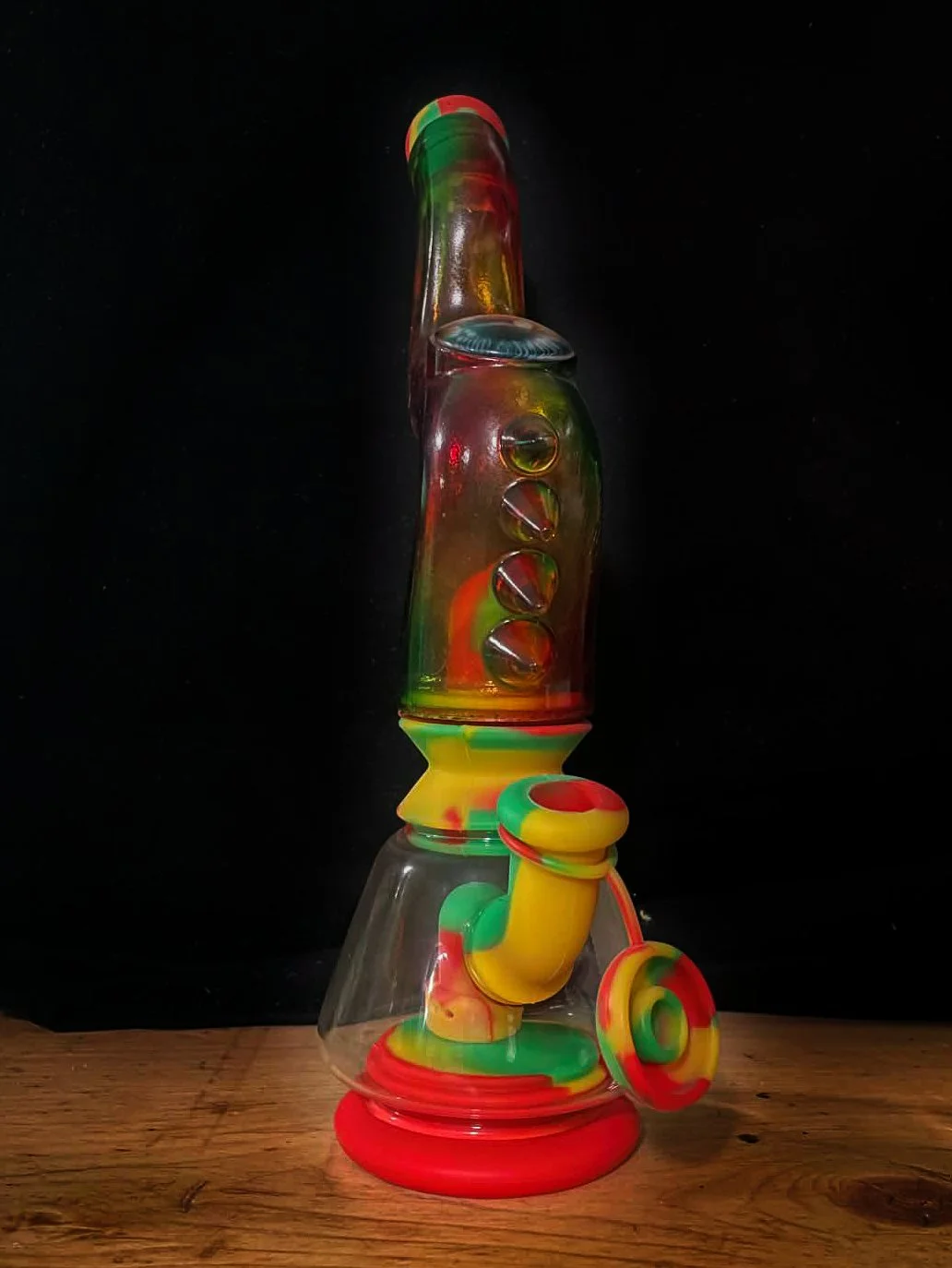 Tie-Dye Silicone Bong