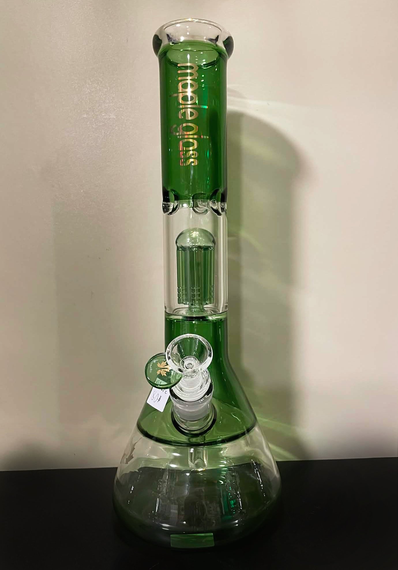 Maple Glass 8" Percolator Bong