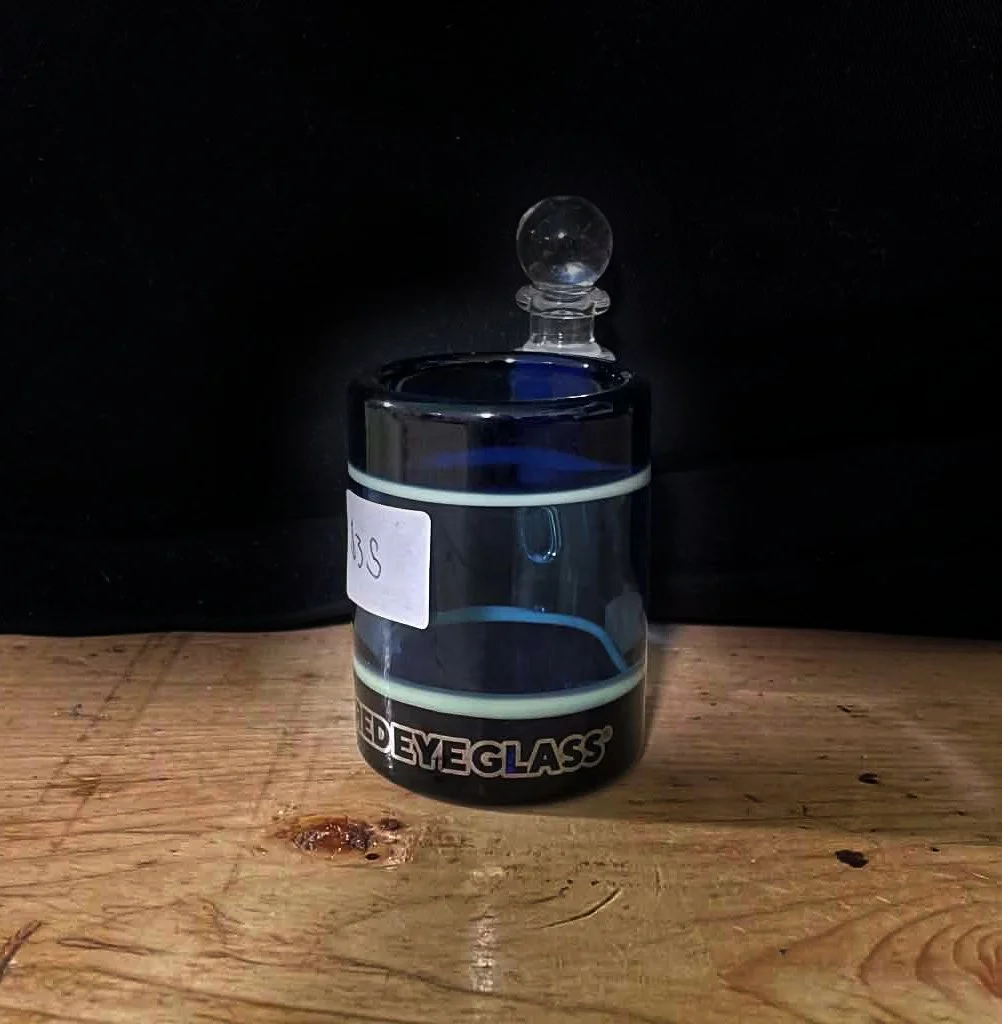 RedEyeGlass Blue Dab Accessory