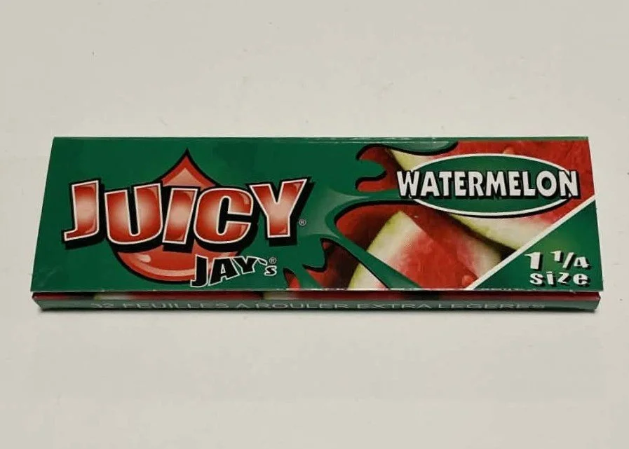 Juicy Jay’s Rolling Papers – Watermelon (1¼ Size)
