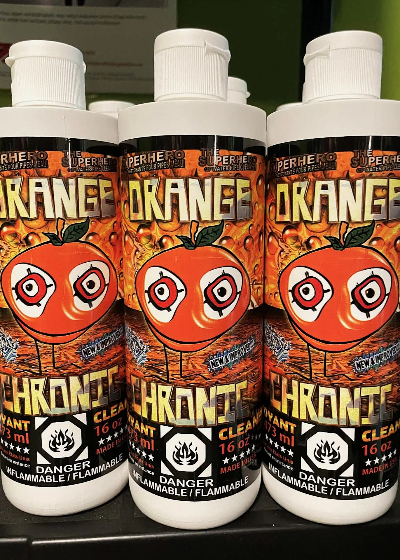 Orange Chronic Glass Cleaner (16oz)
