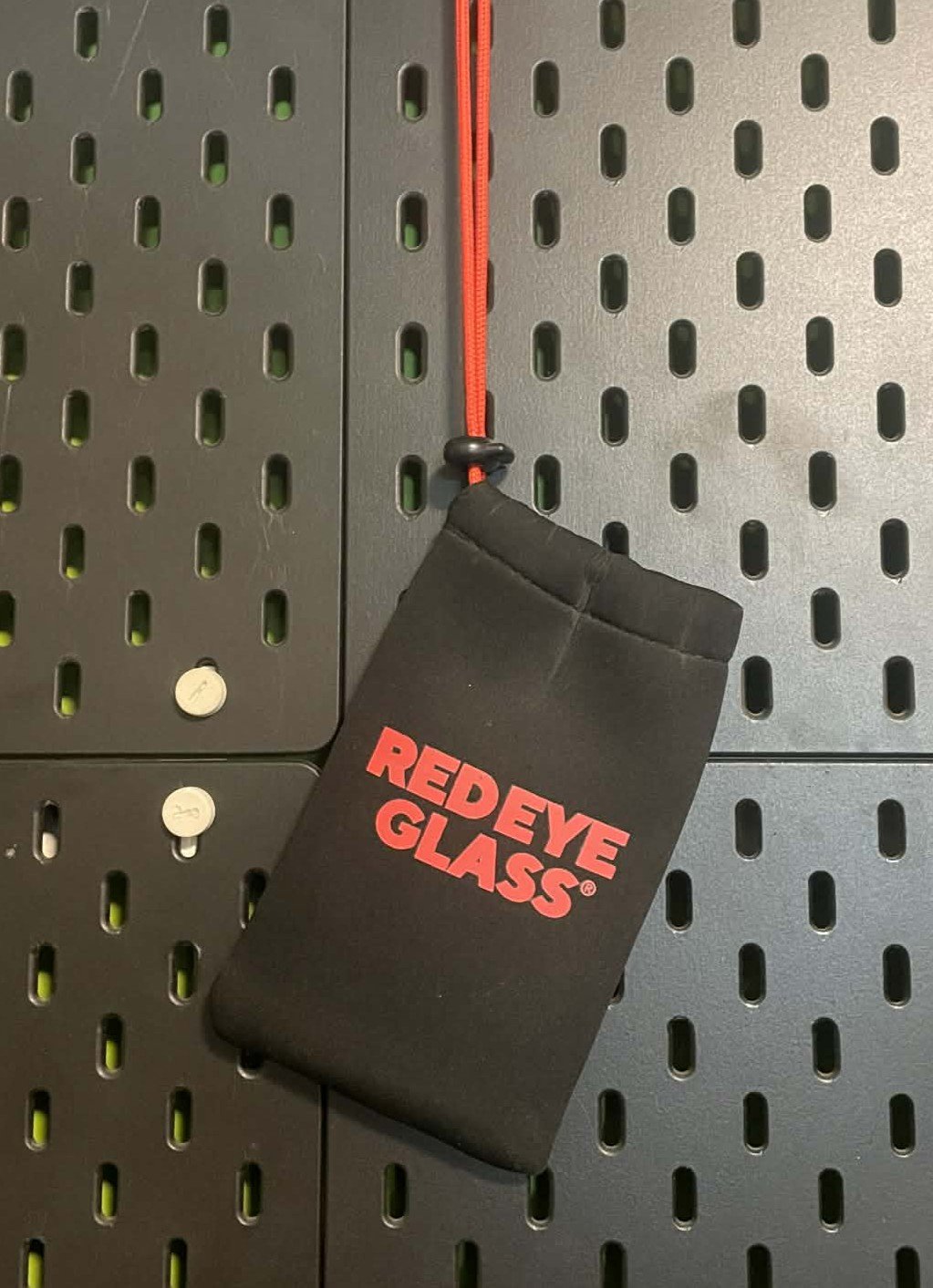 Red Eye Glass Protective Carry Bag