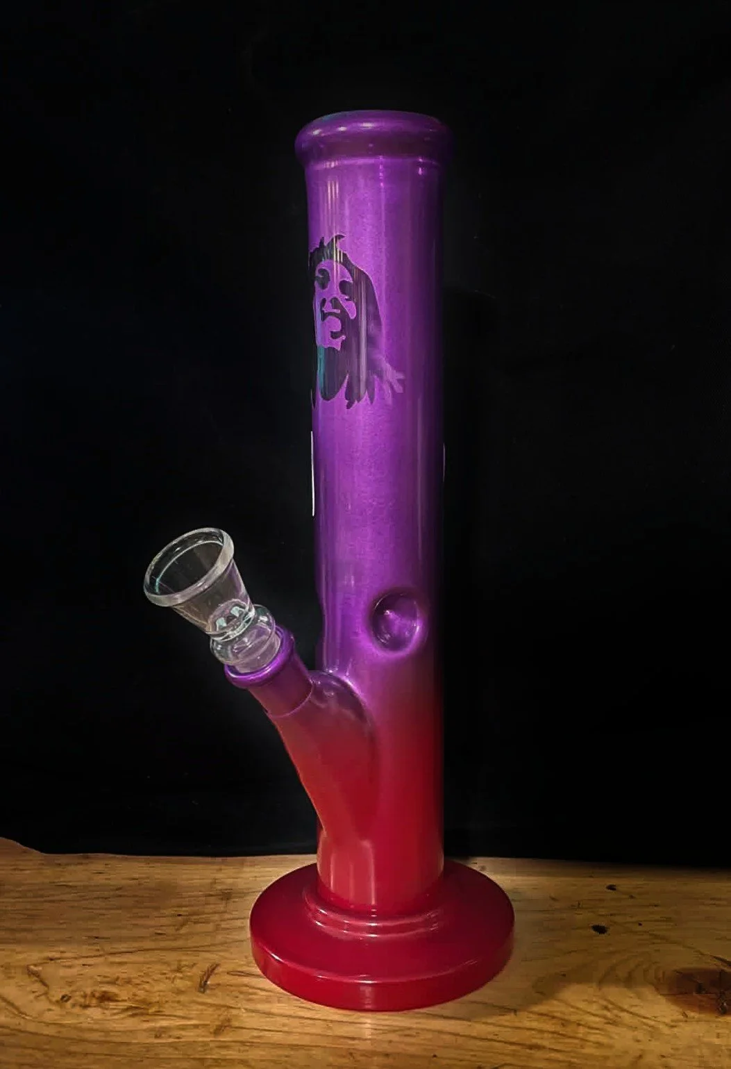 jammin twin tone glass 12in. purp red.jpg