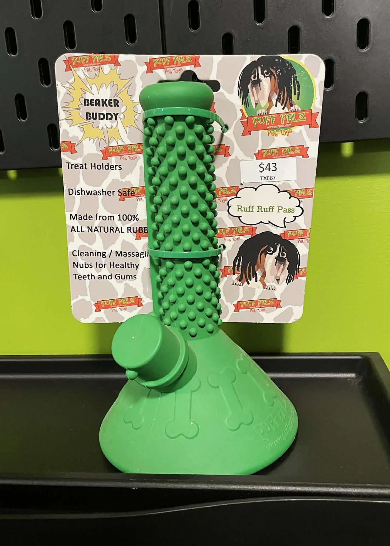 Puff Palz “Beaker Buddy” Treat Holder