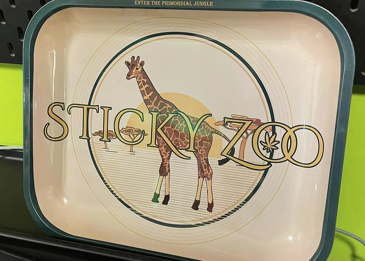 Sticky Zoo Rolling Tray (Large)