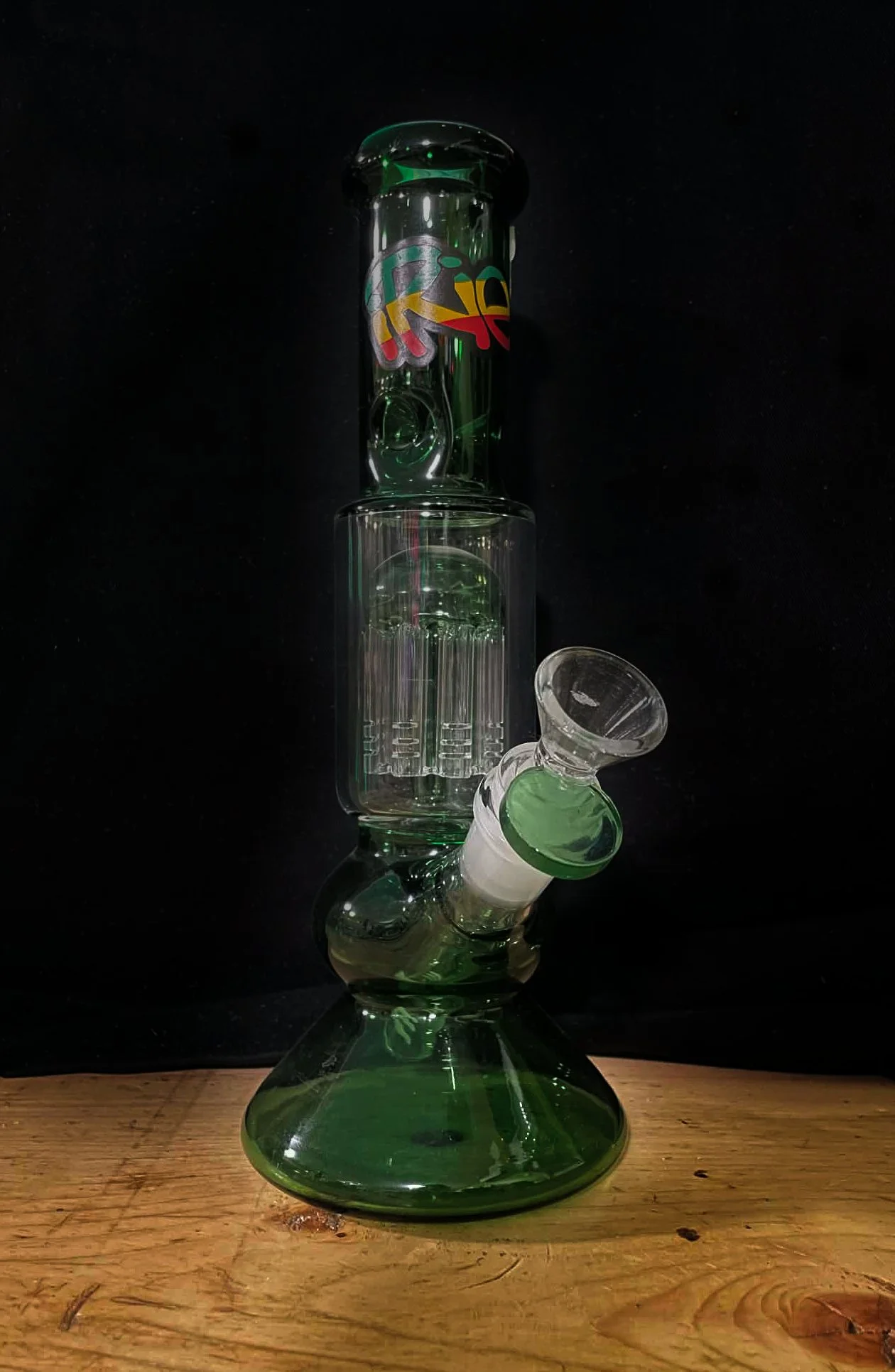 Irie Tree Perc Bong (Green)