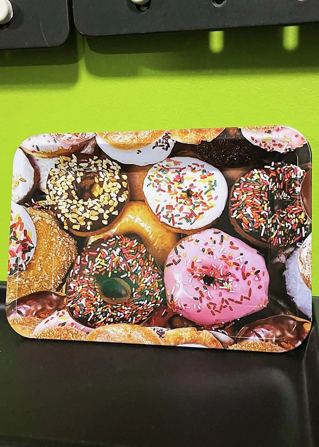 Donut Print Rolling Tray (Small)