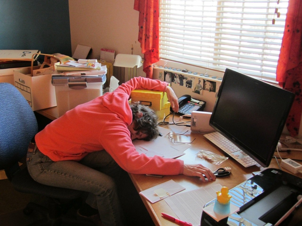 The work/write at home mom