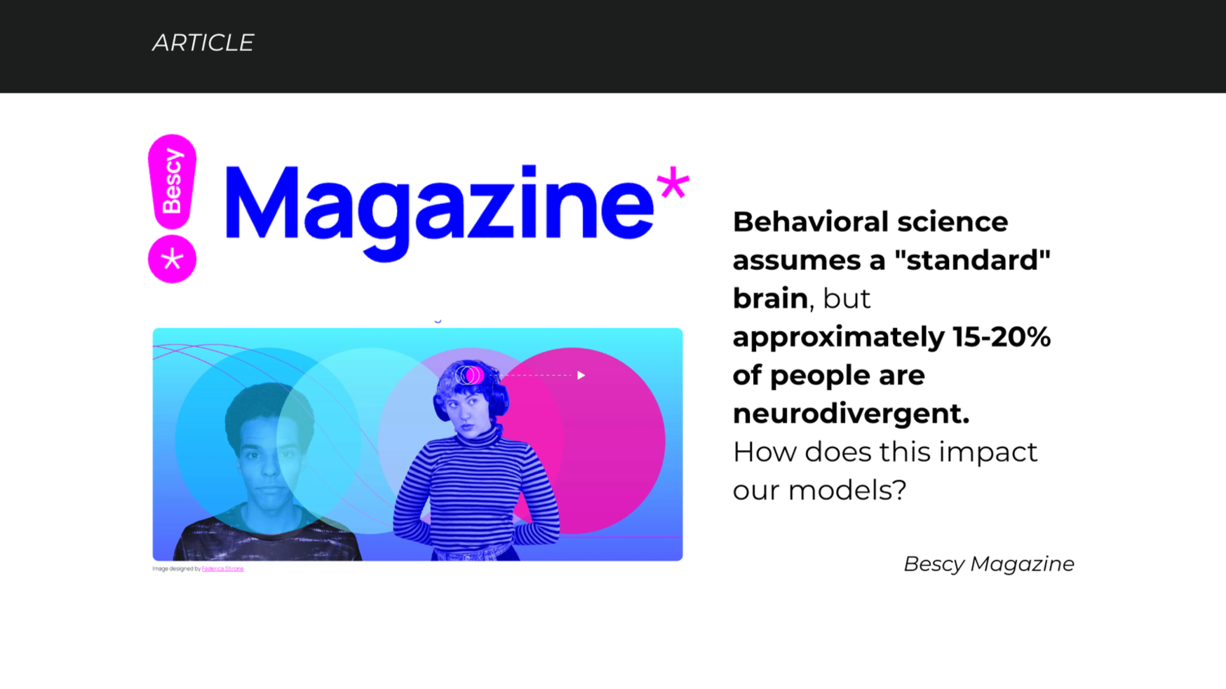 Article: What Behavioral Science Can Learn from Neurodivergent Minds