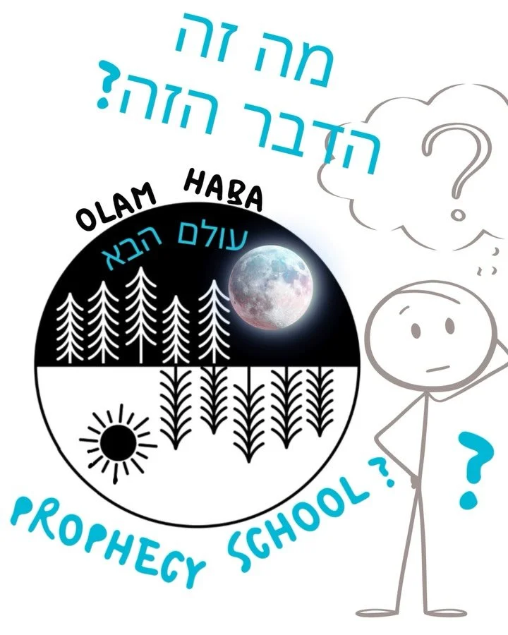 Let&rsquo;s enter the future, Olam Haba, a prophecy school and retreat center where the wars from  the time we call &ldquo;now&rdquo; blends into outside noise. In Olam Haba we co-create a mishkan to relax, settle our nervous systems, and remind us w